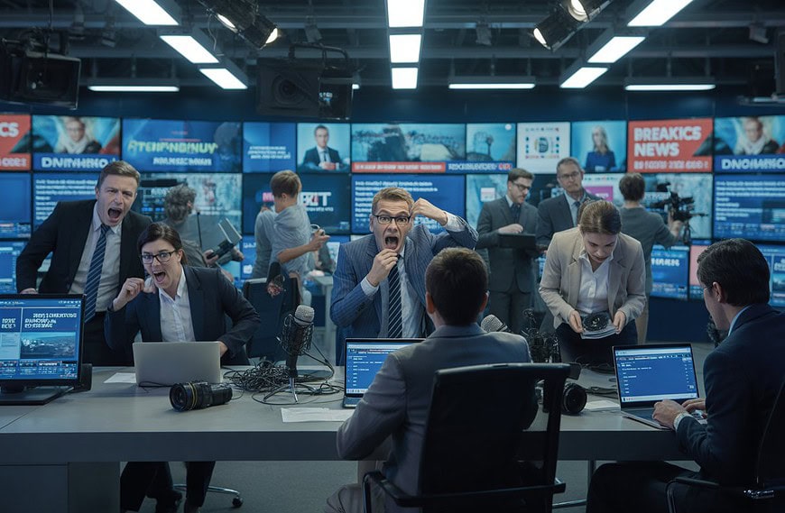 Breaking News aus dem Nichts: Wie deutsche Medien Krisen inszenieren