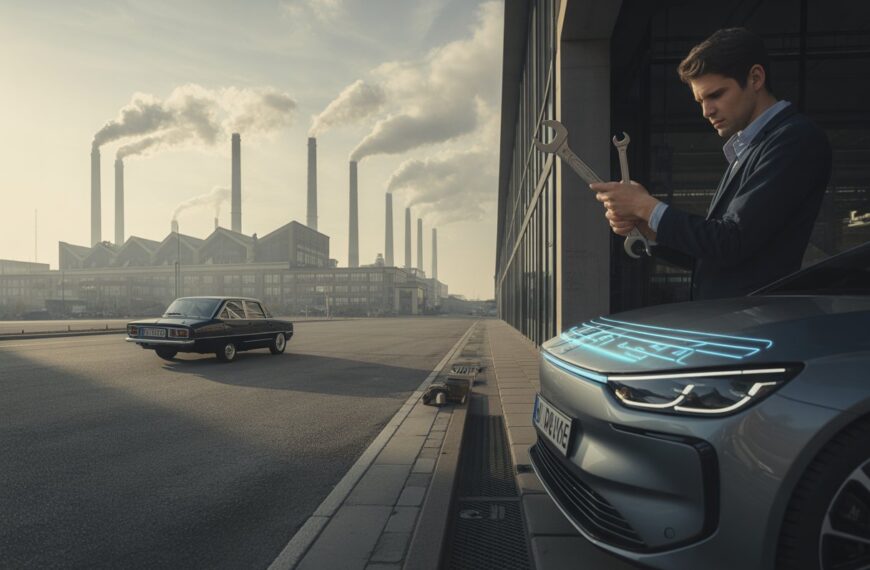 Das Ende des Verbrenners: Begeht die deutsche Autoindustrie kollektiven Selbstmord?